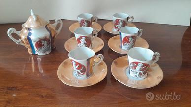 Servizio Caffè Vintage Porcellana Bavaria GK&Cie