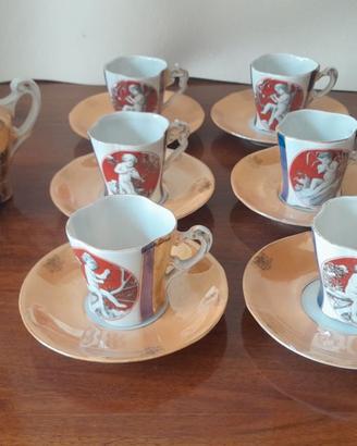 Servizio Caffè Vintage Porcellana Bavaria GK&Cie