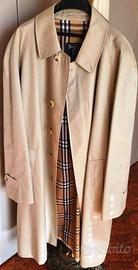 Impermeabile da uomo originale Burberrys