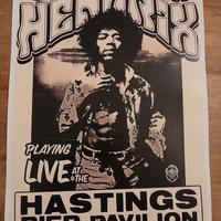 poster Jimi Hendrix Wallart Formato A3 