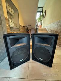 casse SAMSON RS15 Resound + Finale T-Amp E800