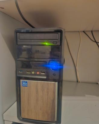 pc fisso Asus + schermo ricurvo samsung