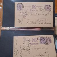 cartoline postali straniere fine 800