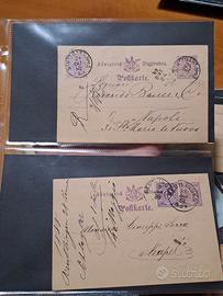 cartoline postali straniere fine 800