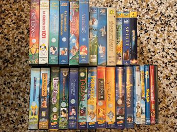 Cassette VHS Disney/Dreamworks originali film ita