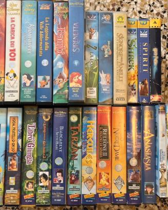 Cassette VHS Disney/Dreamworks originali film ita