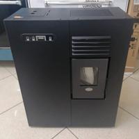 STUFA A PELLET EVA CALOR NERO GOFFRATO 4,6 KW