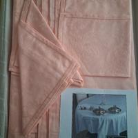 Tovaglia x 12 in Fiandra con orlo a giorno