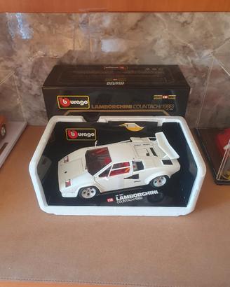 lamborghini Countach Bburago scala da 1/18