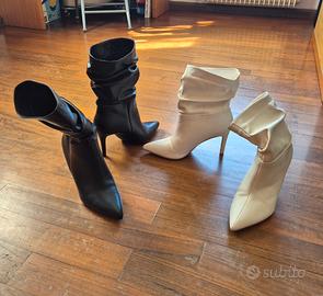 2 paia Stivaletti donna tg 39