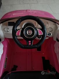 fiat 500 a batteria con telecomando 