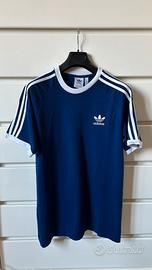 T-shirt Adidas 3 Stripes Blu