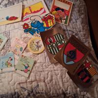 Adesivi e dischetti vintage anni 90