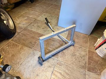 Cavalletto per zip pista