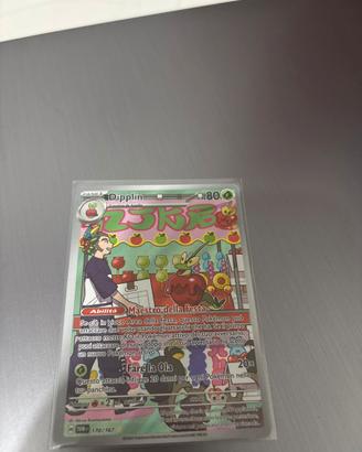 Carta  pokemon Dipplin ar crepuscolo mascherato