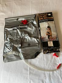 Doccia solare portatile,da appendere,per esterno