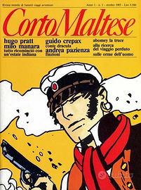 FUMETTI CORTO MALTESE RIVISTA NUOVI