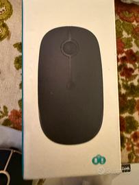 Mouse Wireless Senza Fili - Nero e Oro - NUOVO