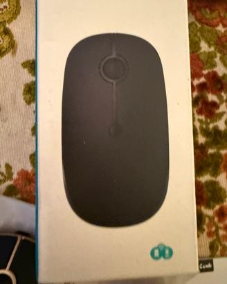 Mouse Wireless Senza Fili - Nero e Oro - NUOVO