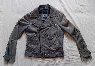 Giacca in pelle DIESEL tg. S modello Chiodo donna