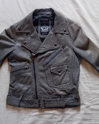 Giacca in pelle DIESEL tg. S modello Chiodo donna