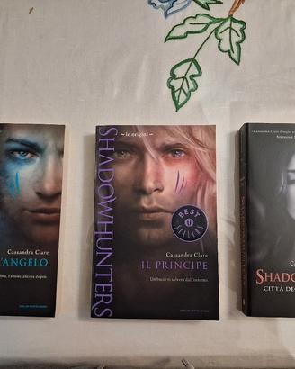 Set  3 libri Shadows Hunters