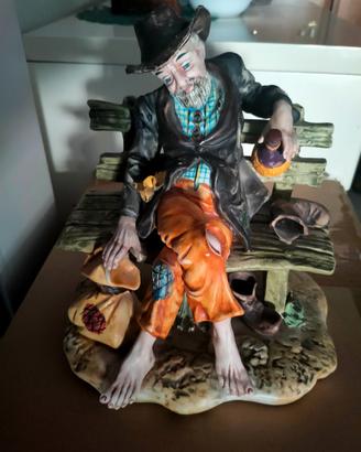 Anziano ceramica Capodimonte