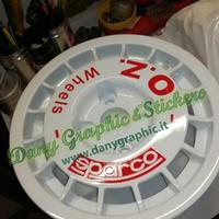 Adesivi per cerchi O.Z Racing Speedline corse ecc