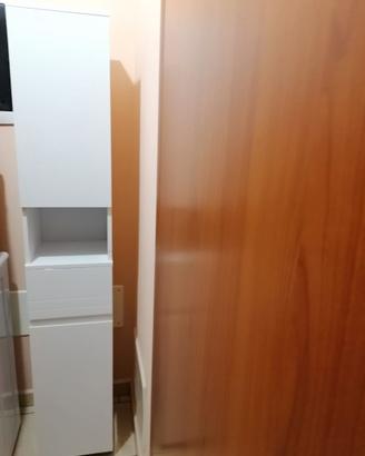 Colonna bagno anta lucida appena montata  1.70 h