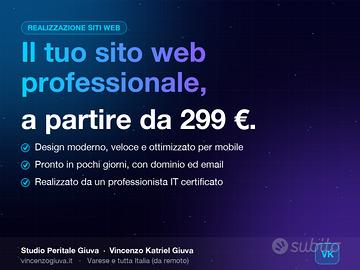 Realizzazione siti web economici e professionali