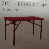 Tavolo Nardi da giardino esterno rosso  nuovo imba