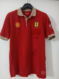 Maglia Polo Vintage Scuderia Ferrari Meccanico F1