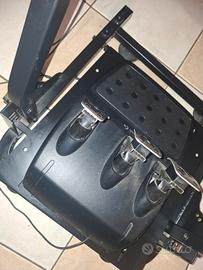 manubrio con pomello e pedali 