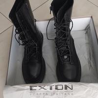 ANFIBIO EXTON IN VITELLO NERO