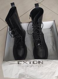 ANFIBIO EXTON IN VITELLO NERO