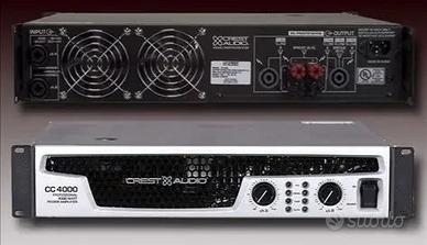 Finale crest audio 4000cc