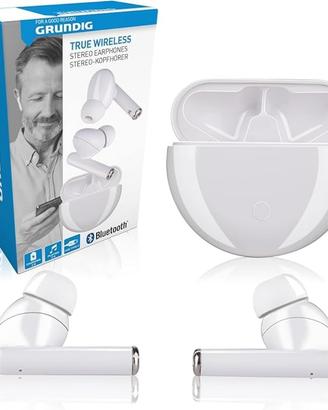 Grundig True Wireless Stereo Earphones, White