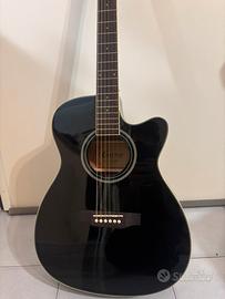 Yamaha C40 + Crafter HTC-24EQBK coppia chitarre.