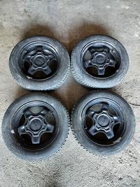  quattro cerchi e gomme Fiat Panda 4x4