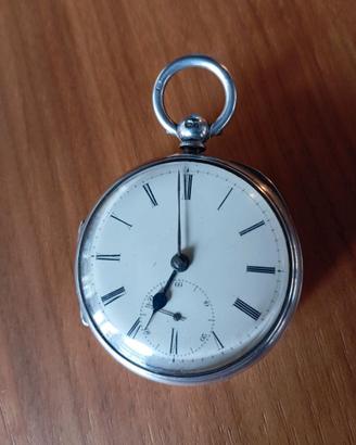 Orologio inglese Argento Sterling Funzionante 52mm