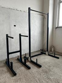 Barra trazioni + stazione parallele dip