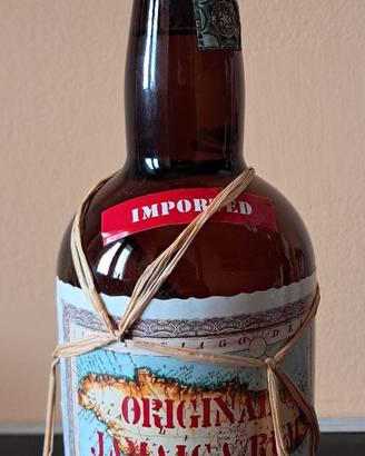 Bottiglia Vintage Original Jamaica Rum Black JOE