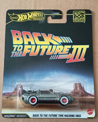 Hot Wheels Premium DeLorean Time Machine