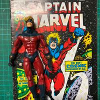 Marvel Legends Captain Marvel Toybiz