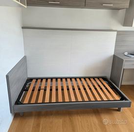 Letto Singolo + Materasso  Bilflex  Memory