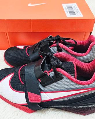 Scarpe da ginnastica Nike ROMALEOS 4 rosso/nero