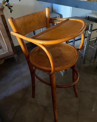 Seggiolone in legno