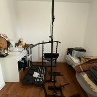 Panca multifunzione Physionics con valgia pesi