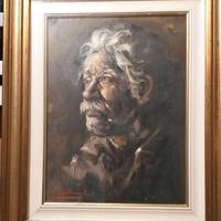 Quadro pittore Roberto Baldassarini (1925-2019)