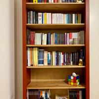 LIBRERIA HEMNES ROSSO IKEA